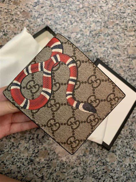 mens gucci wallet fake seller|gucci wallet snake original.